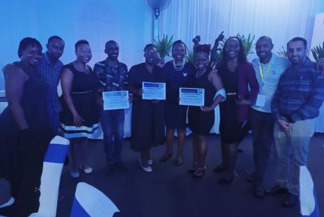 We congratulate UoN Paediatric residents who won the Hillman's Medical Education Awards. We celebrated in style during the Kenya Paediatric Association Annual Dinner.